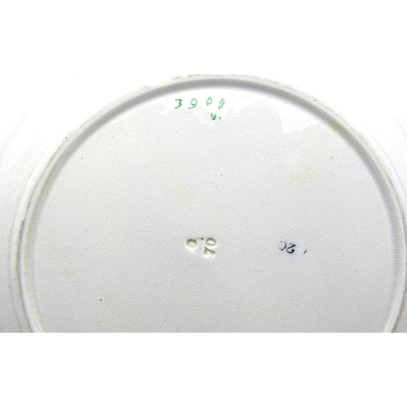 Canton Pattern Plate Decorative with Lustre Highlights