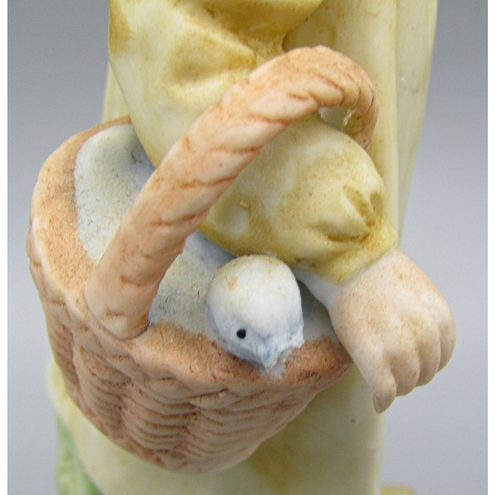 Andrea by Sadek Figurines Man with Umbrella and a Duck M-601 Marked & Label