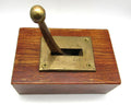 Authentic Antique A. Robinson Ship Telegraph – Original Patina 19th C Nautical