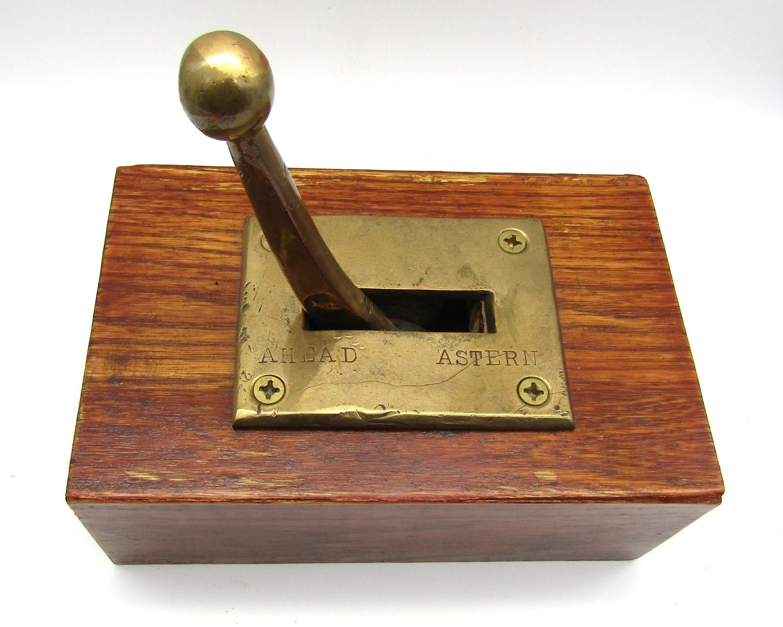 Authentic Antique A. Robinson Ship Telegraph – Original Patina 19th C Nautical