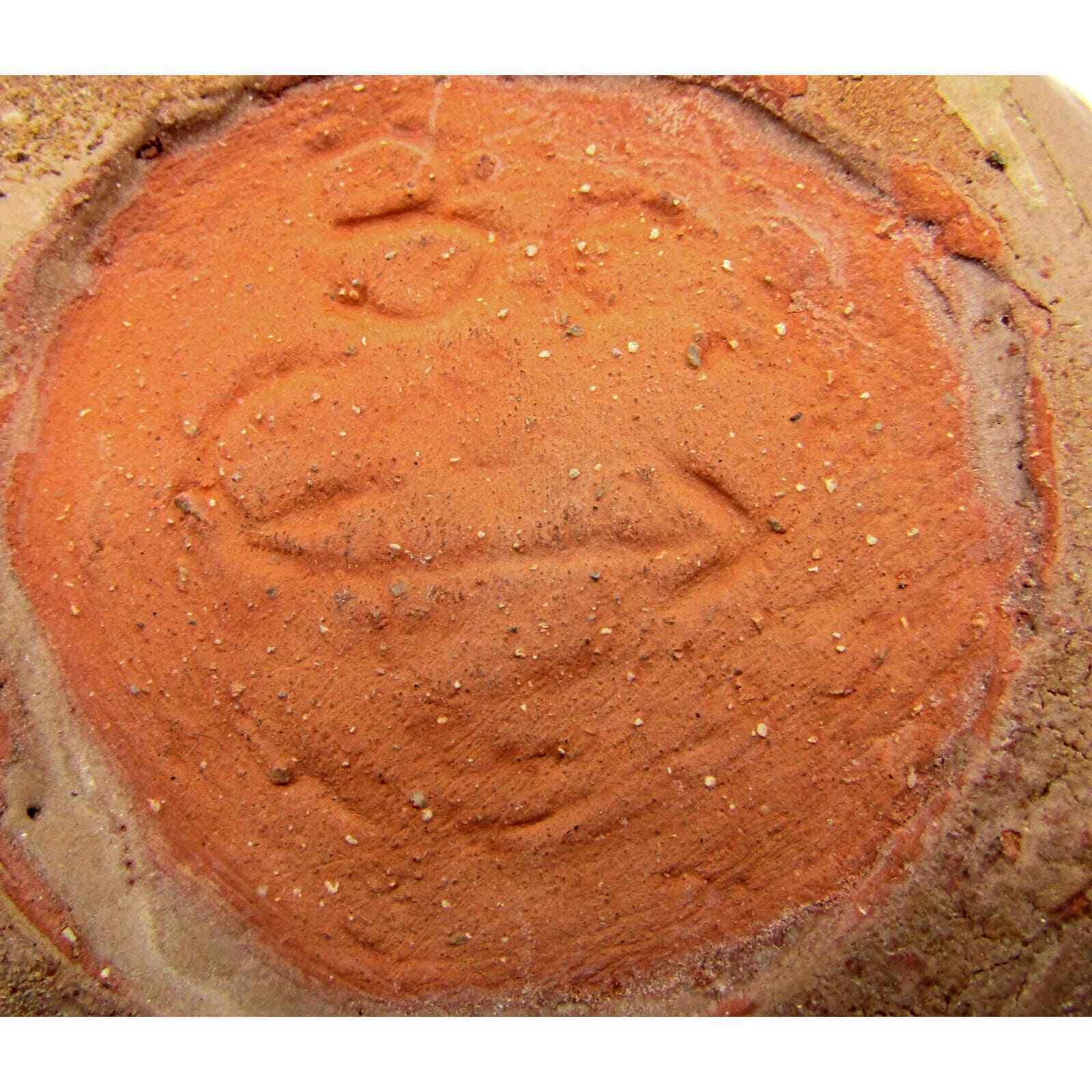 Studio Pottery Vase with Icing Glaze Marked on Bottom