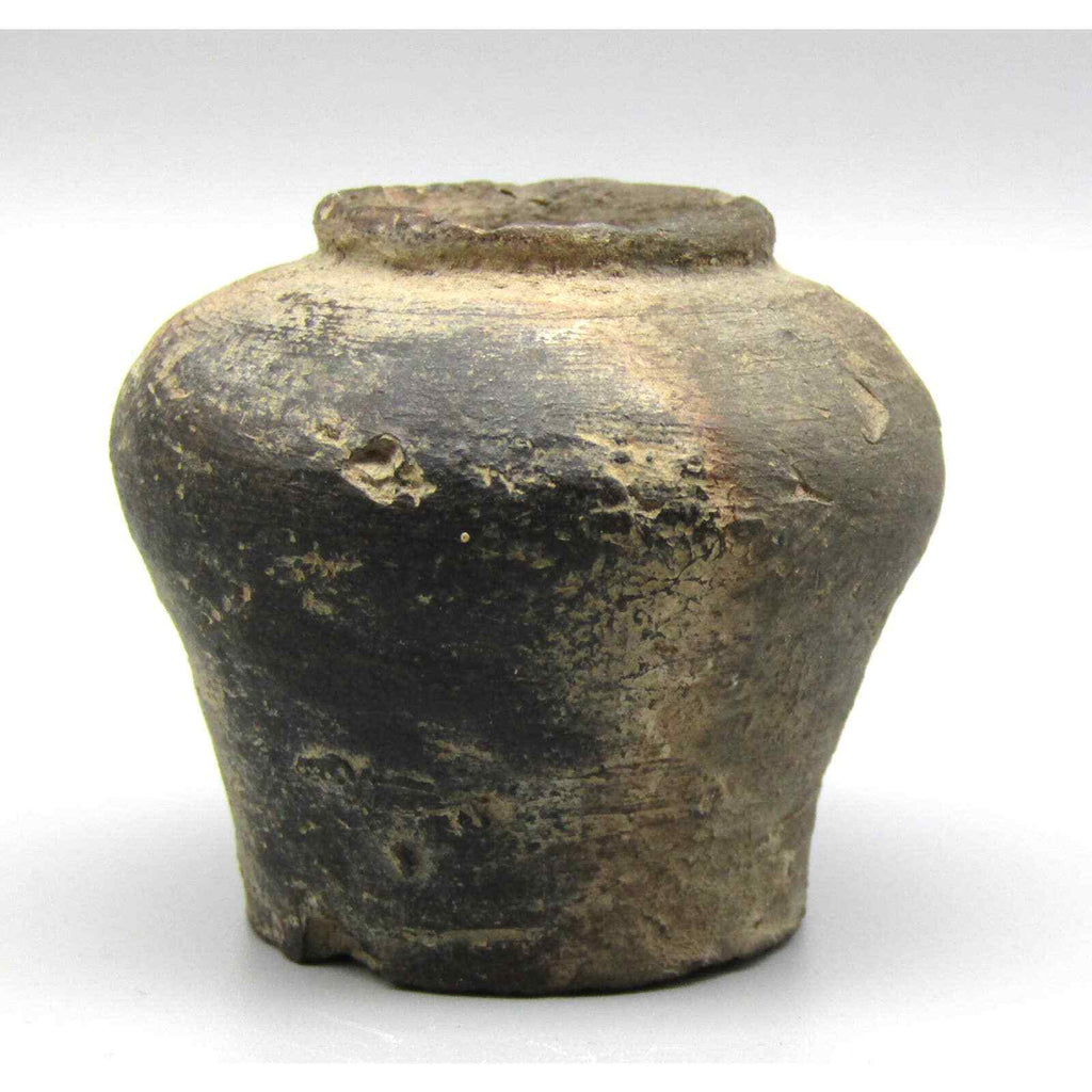 Han Dynasty Pottery Small Jar 206 BC to 220 AD