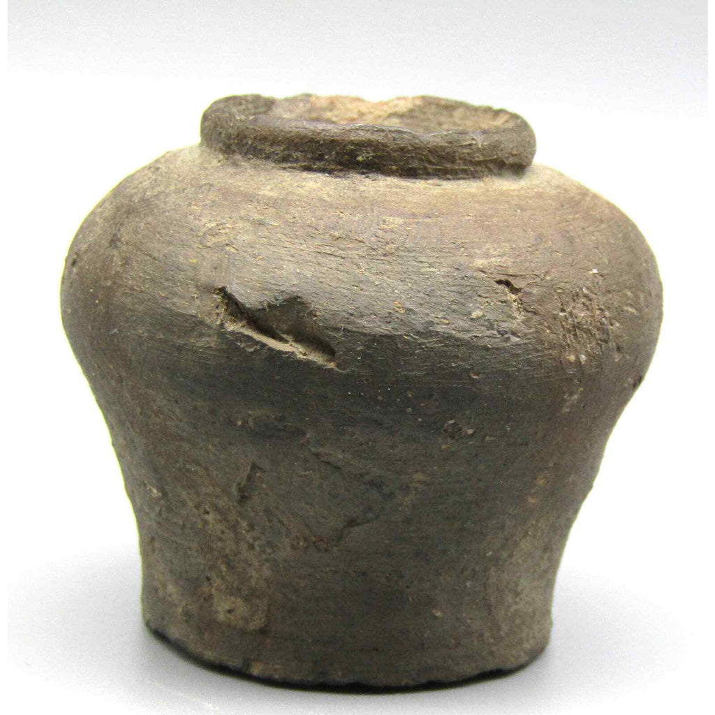 Han Dynasty Pottery Small Jar 206 BC to 220 AD