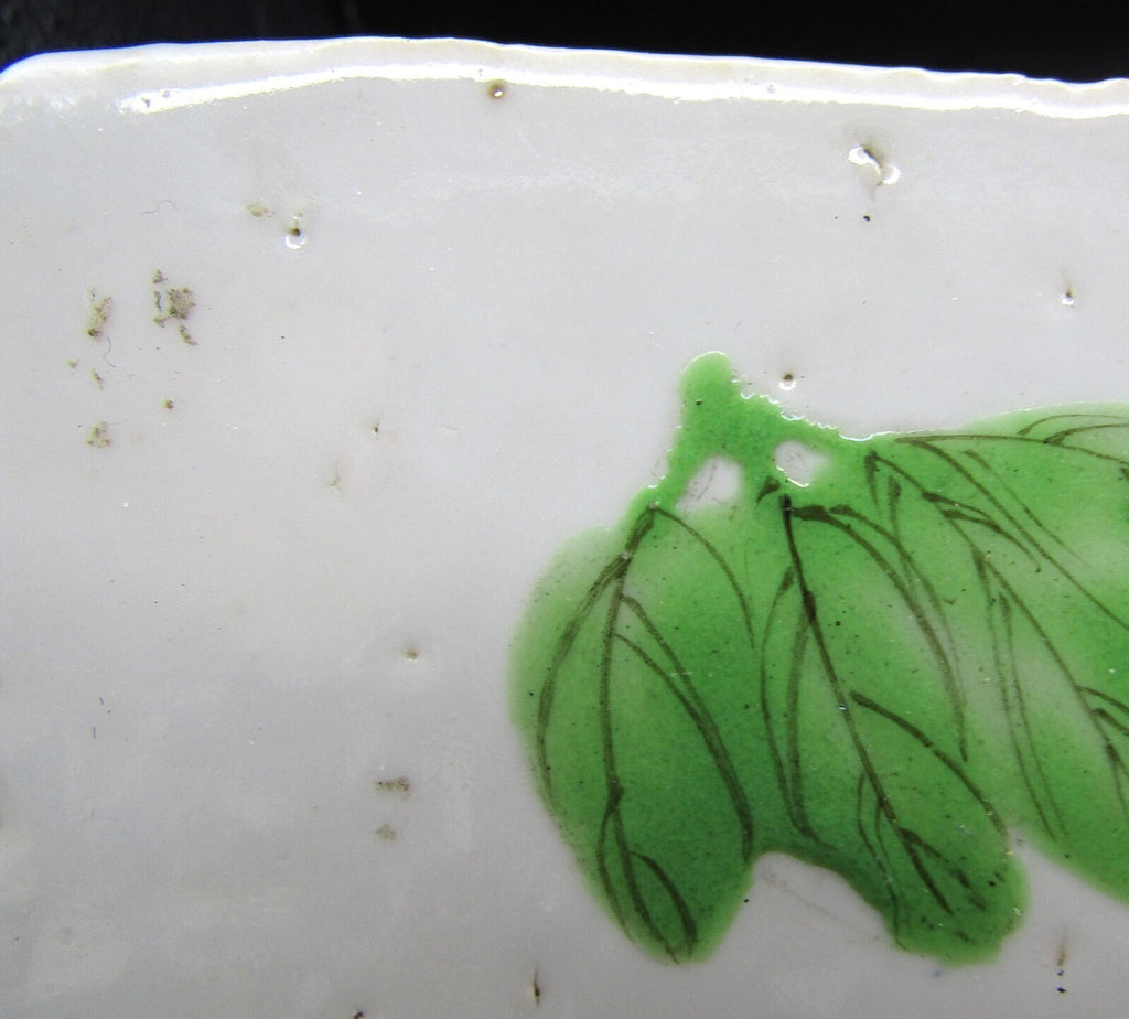 Chinese Porcelain Plaque Calligraphy, Signed,  Li Gui Mei 19th Century