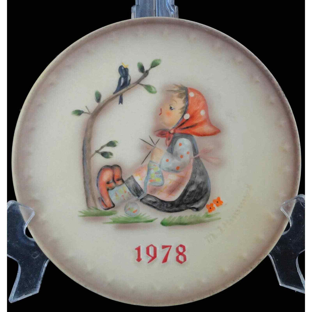1978 Hummel "Plate Happy Pastime" 8th Annual Plate West Germany