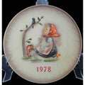 1978 Hummel "Plate Happy Pastime" 8th Annual Plate West Germany