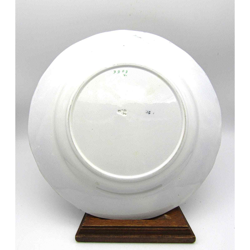 Canton Pattern Plate Decorative with Lustre Highlights