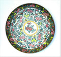 Chinese Qing Dynasty Famille Rose Charger Lotus Butterflies Imperial Mark 18"