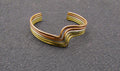 Vintage Taxco Mexican Copper and Brass Cuff Bracelet