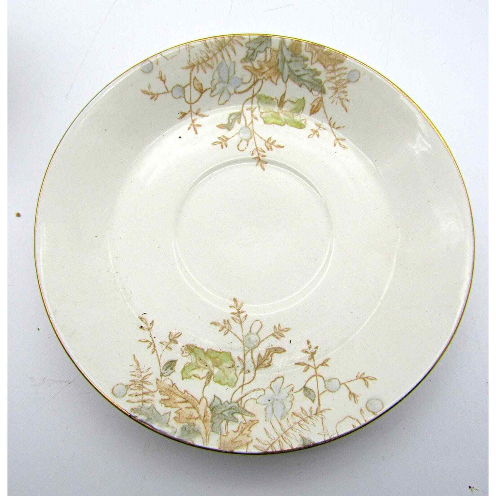 O P Co Syracuse China Demitasse Cup Floral Design EC