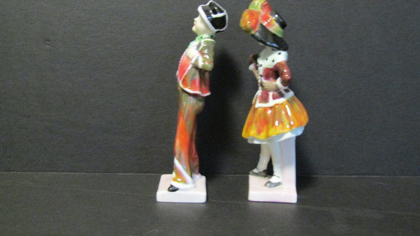 Vintage Royal Doulton Pearly Boy Girl Figurines HN2035 HN2036 Pair Mint 1951 Set