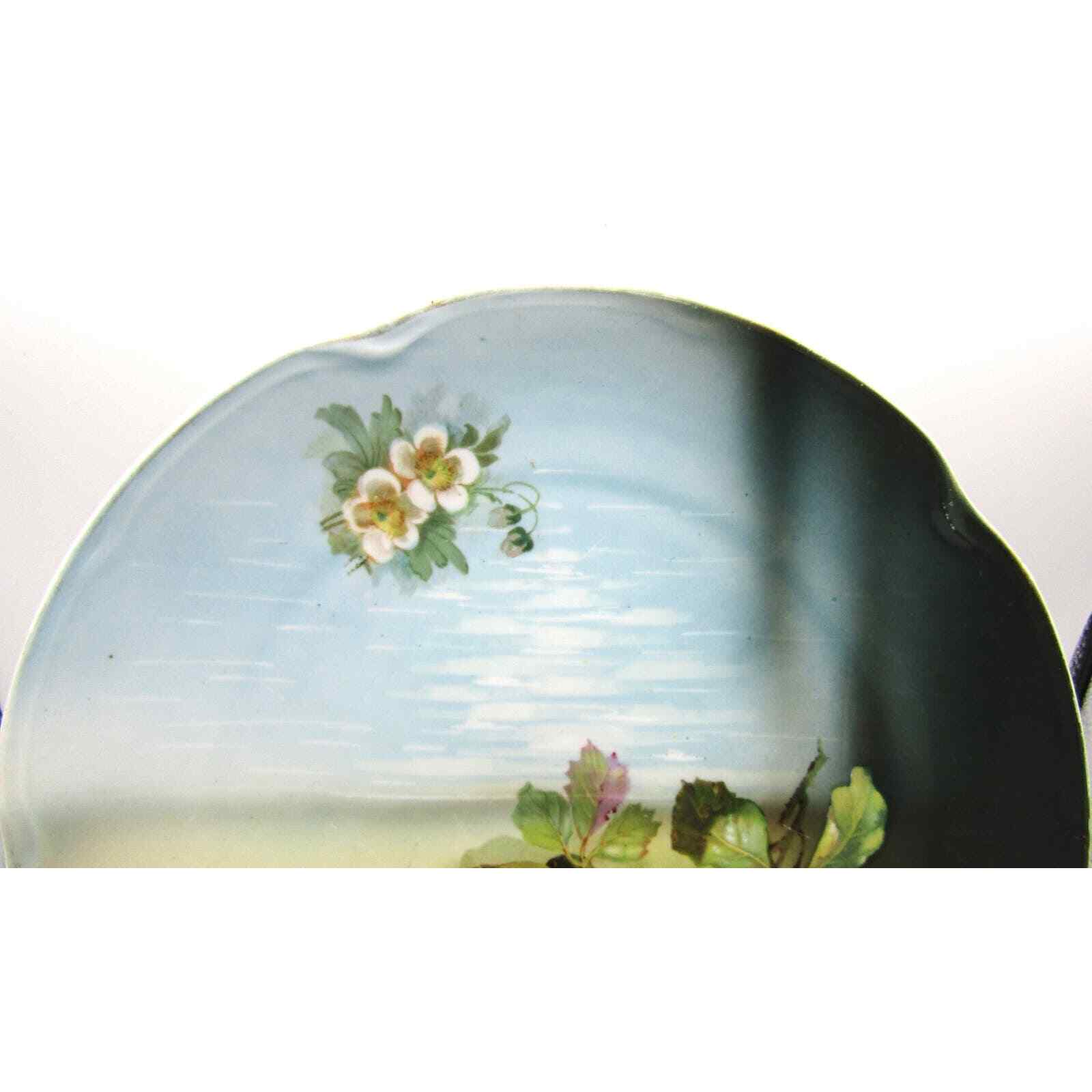 J&C Bavaria Louise Charger Hand Painted Fruit Signed by H. Koch c1898