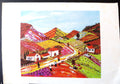 CHAZALY LISTED ARTIST S/N 140/375 LITHOGRAPH Paris Town on Heavy Paper