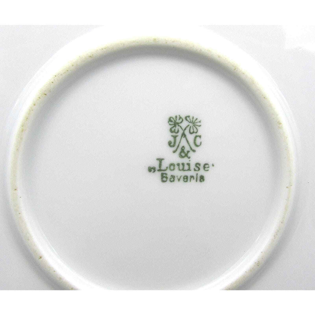 J&C Bavaria Louise Charger Hand Painted Fruit Signed by H. Koch c1898