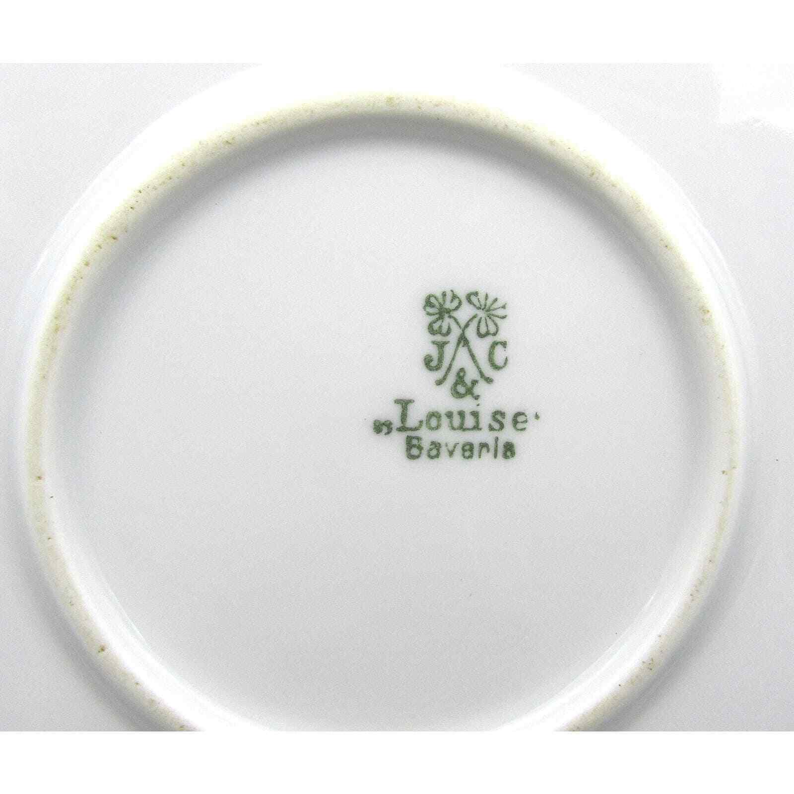 J&C Bavaria Louise Charger Hand Painted Fruit Signed by H. Koch c1898