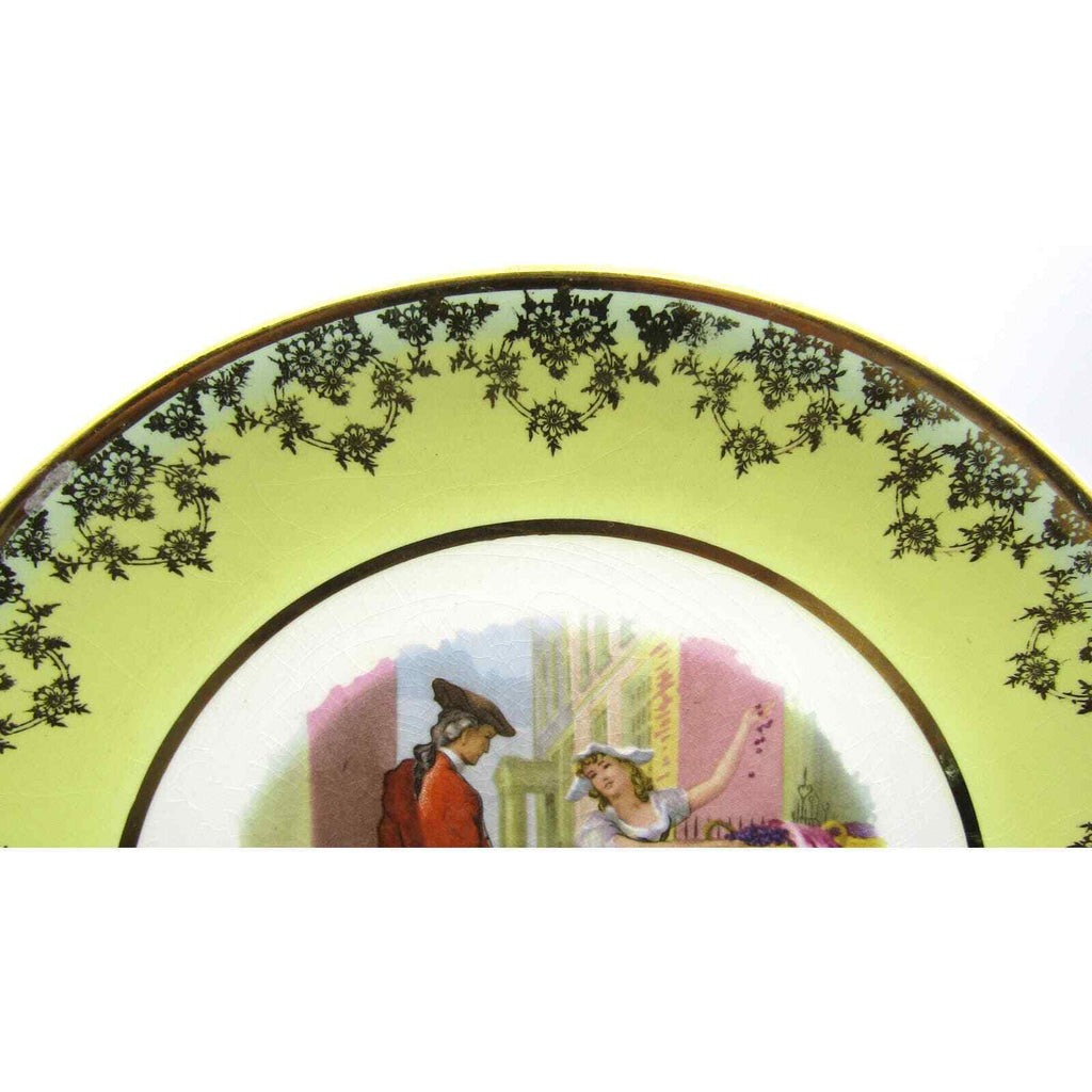 Barratt's England Plate Cries of London "Fine Black Cherries" Hand Painted