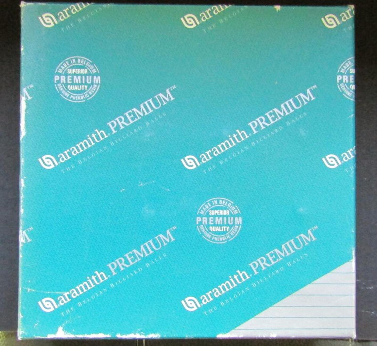 Vintage Aramith Premium Pool Ball Set 2 1/4" Billiard Balls Original Box