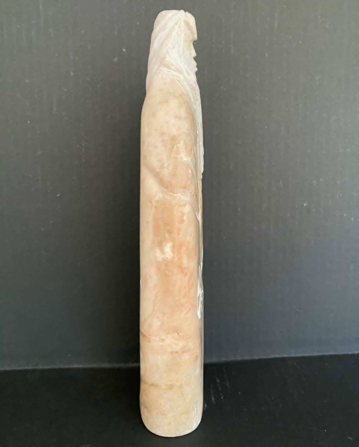 1992 Navajo Alabaster Sculpture Michael J Chee Native American Stone Art