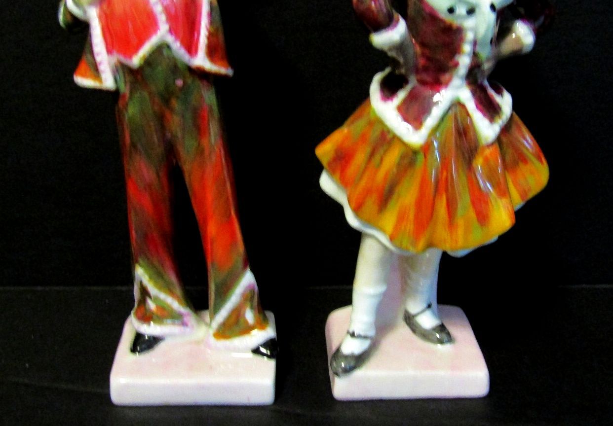 Vintage Royal Doulton Pearly Boy Girl Figurines HN2035 HN2036 Pair Mint 1951 Set