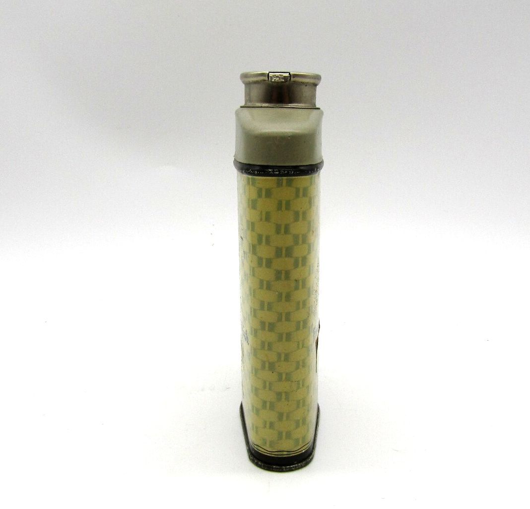 Vintage 1940s Fenwicke Old English Lavender Talc Tin Shaker Apothecary