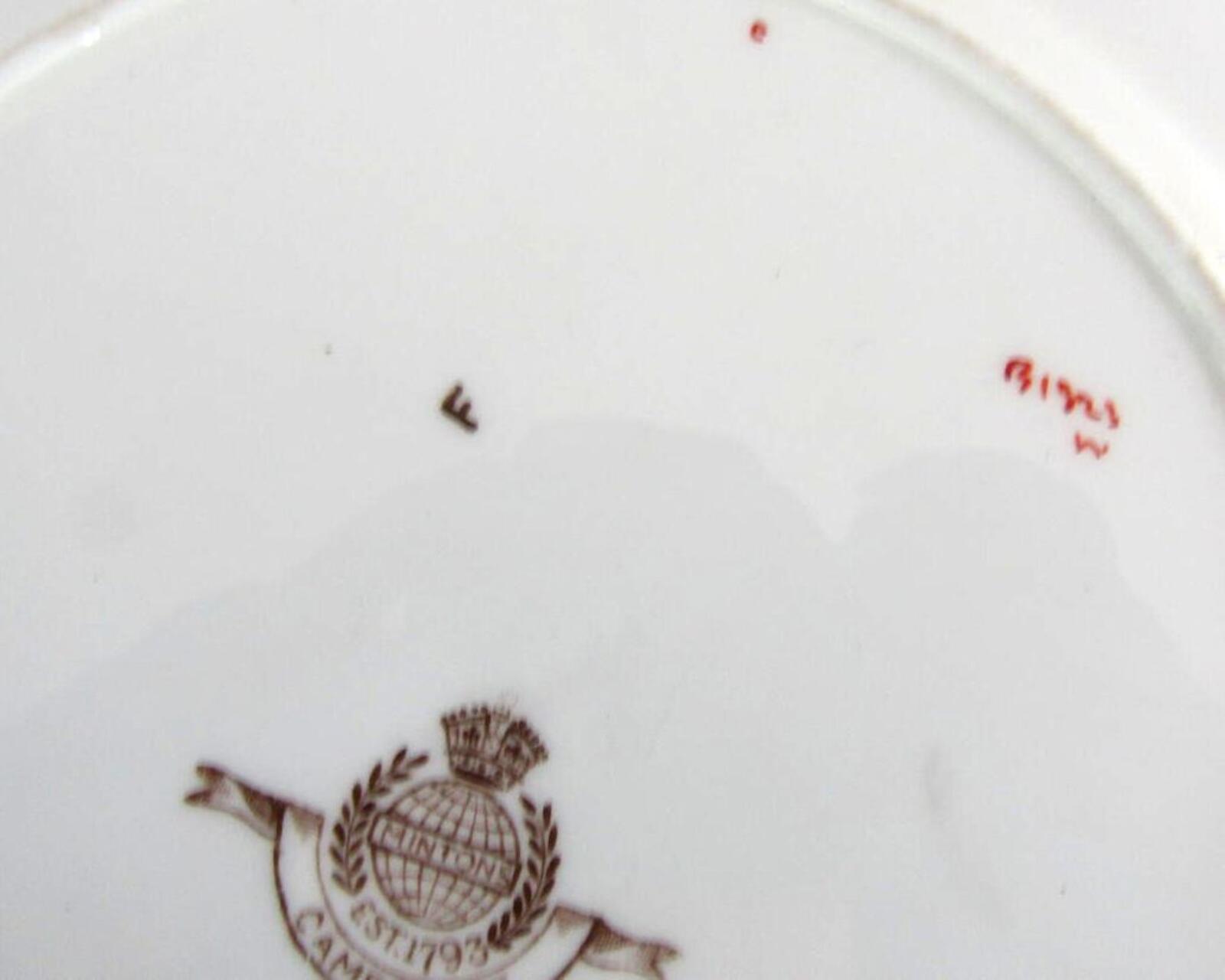 Vintage Minton Cambridge Brown B1323 8.75" Bone China Luncheon Plate