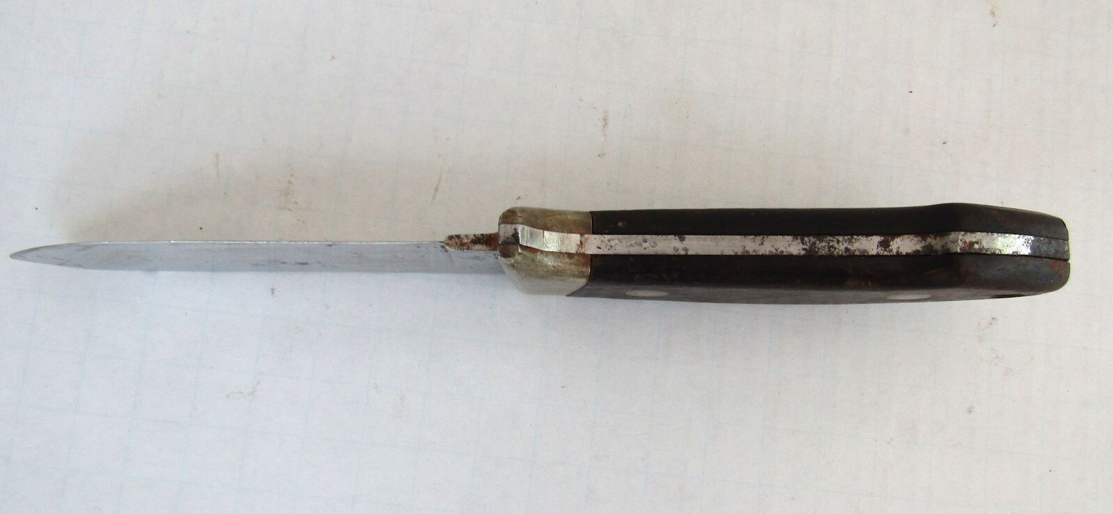 Vintage 1970s Khyber Model 2720 Hunting Knife Made in Japan Seki Stainless Steel
