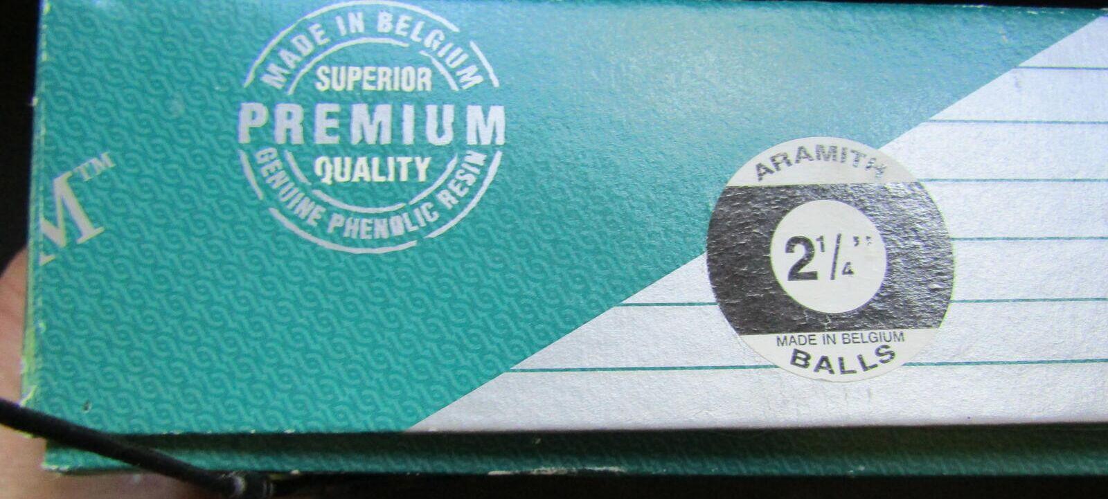 Vintage Aramith Premium Pool Ball Set 2 1/4" Billiard Balls Original Box