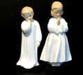 Vintage Royal Doulton Figurines Pair Darling & Bedtime Made in England 1940's