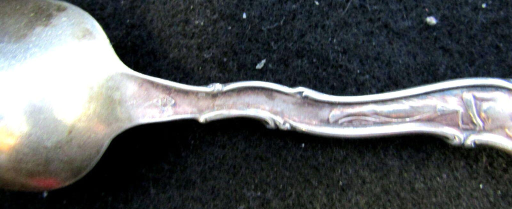 Vintage Antique Souvenir Spoon Lot 4pc Rhode Island Virginia Holland White Mts
