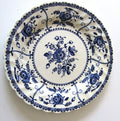 Vintage Johnson Brothers Indies Blue Ironstone Bread Butter Plate 6.25" Pristine
