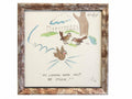 Edward Nofziger Original Watercolor Cartoon  From “Animal Antics” Signed
