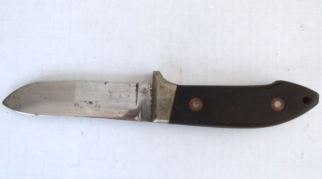 Vintage 1970s Khyber Model 2720 Hunting Knife Made in Japan Seki Stainless Steel